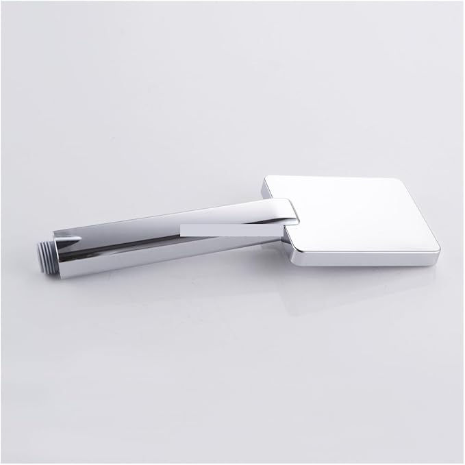 New Super Booster Water Saving Hand Held Rainfall Shower Head for Bathroom Accessories Showerhead Leisurely