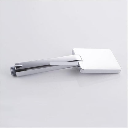 New Super Booster Water Saving Hand Held Rainfall Shower Head for Bathroom Accessories Showerhead Leisurely