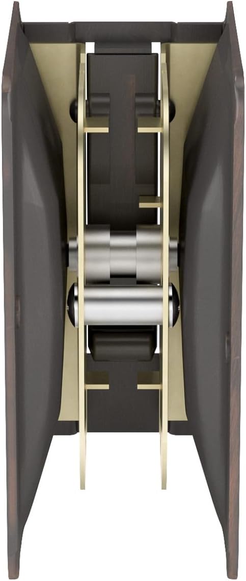 Richelieu | Onward Passage Pocket Door Pull, Rectangular, Oil-Rubbed Bronze
