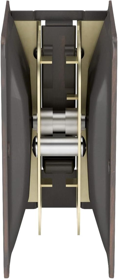 Richelieu | Onward Passage Pocket Door Pull, Rectangular, Oil-Rubbed Bronze