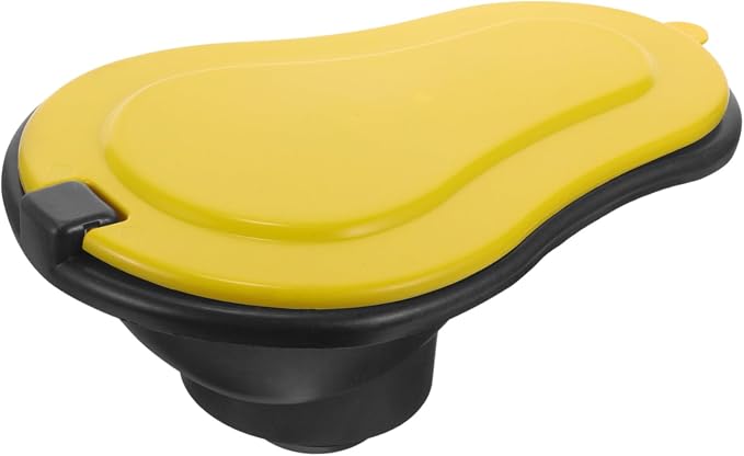 Sturdy Plastic Squat Toilet for Construction Camping Travel Portable Lid for Easy Storage