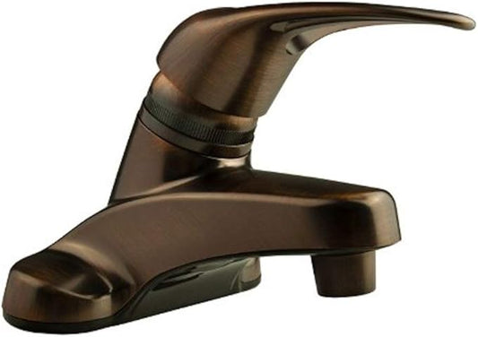 Dura Faucet DF-PL100-ORB RV Single Lever Bathroom Faucet (Oil-Rubbed Bronze Plating Over ABS Plastic)
