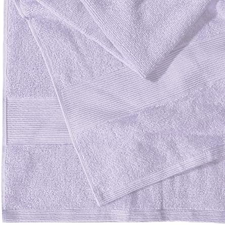 Belizzi Home Premium Cotton Oversized 2 Pack Bath Sheet 35x70-100% Pure Cotton - Ideal for Everyday use - Ultra Soft & Highly Absorbent - Machine Washable - Purple
