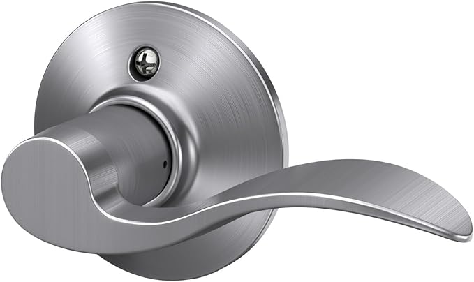 SCHLAGE F170 ACC 626 RH Accent Dummy Lever, Satin Chrome