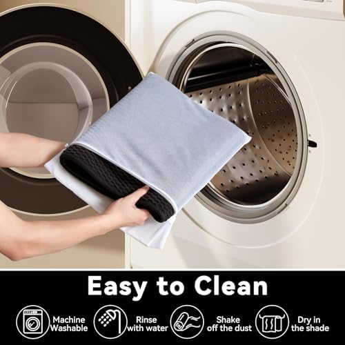 Triohero Bathroom Runner Rugs, Long Bath Mat Runner Washable Thin Quick Dry Low Pile Bathroom Runner Rugs Non Slip, Black 24"x70"