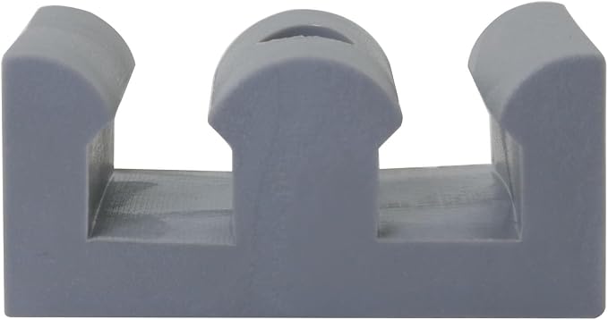 4PCS Framed Sliding Rubber Door Bumpers Gray Glass Positioning and Anti Collision for Shower Glass Sliding Doors