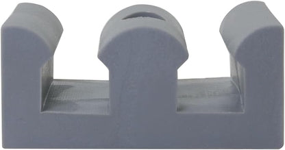 4PCS Framed Sliding Rubber Door Bumpers Gray Glass Positioning and Anti Collision for Shower Glass Sliding Doors
