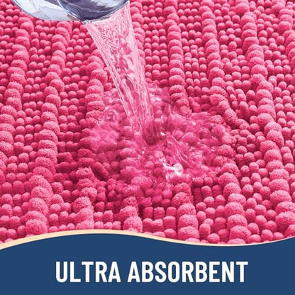 Arotive Bathroom Rugs Mat 36x24, Soft Absorbent Chenille Shaggy Bath Mat