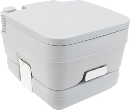 Hengs Portable 2.5 Gallon Gray Toilet