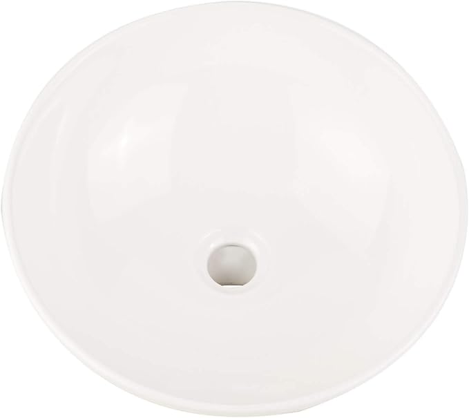Signature Hardware 447953 Sarasota 15-1/2" Fireclay Vessel Bathroom Sink
