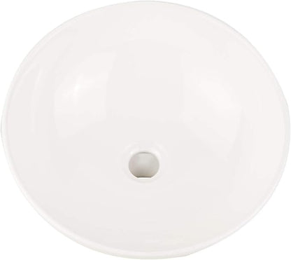 Signature Hardware 447953 Sarasota 15-1/2" Fireclay Vessel Bathroom Sink