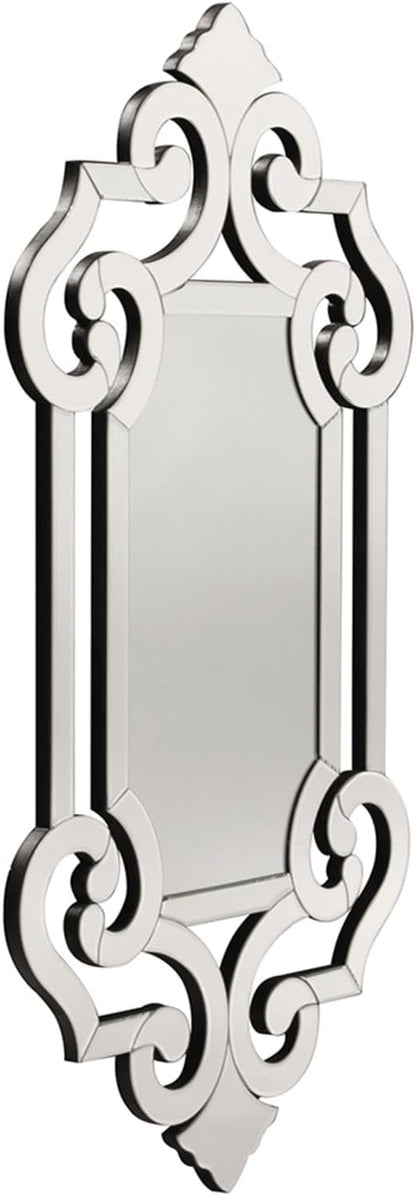 Small Clarice Rectangular Venetian Wall Hanging Mirror, 41 x 22 Inch