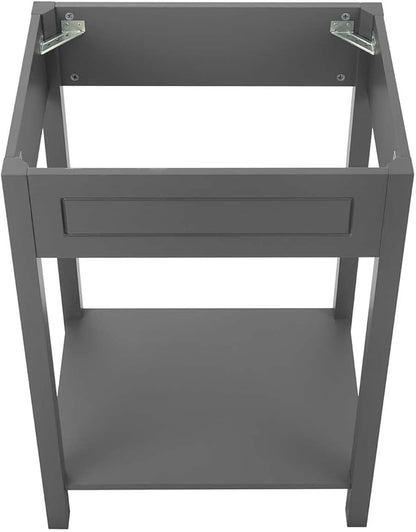 Modway Altura 24" Bathroom Vanity Cabinet (Sink Basin Not Included), 24 Inch, Gray