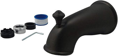 KINGSTON BRASS K1275A5 6-Inch Universal Diverter Tub Spout, Oil Rubbed Bronze