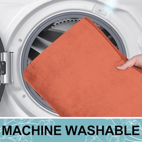 Smiry Memory Foam Bath Mat 24x16, Extra Soft and Absorbent Bathroom Rugs