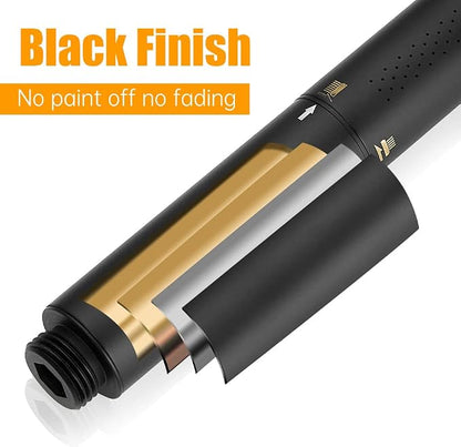 Black Brass 2 In 1 Function Handheld Shower Head Set High Pressure 7 Inch Shower Head High Flow Hand Shower Wand with 59 Inch Hose, Bracket, Black