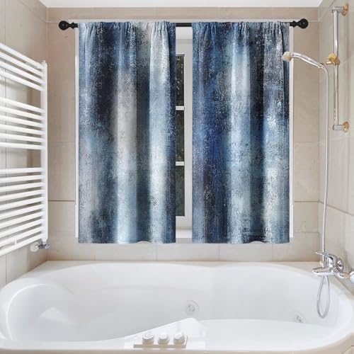 Shower Curtain Set, for Bathroom Decor 72" x 72", Abstract Modern