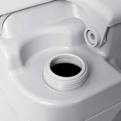 Portable Flush Toilet Portable Toilet Composting Toilet Porta Potty Camping Portable Toilet for Car Camping RV Boat Traveling Roadtripping Caravan (2.65Gallon/5.3 Gallon)