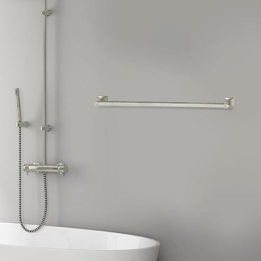Design House 539155 Millbridge Classic Towel Bar for Bathroom Bedroom Closet or Kitchen, 30", Satin Nickel
