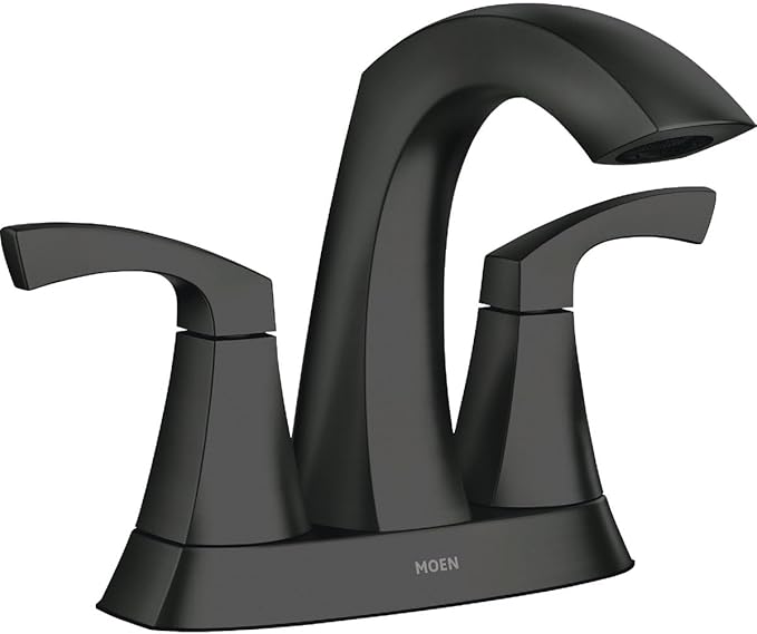 Moen Faucet BR HIARC LINDR CS MBK2H 84506BL