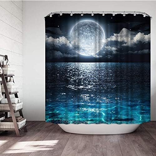 Full Moon Shower Curtain
