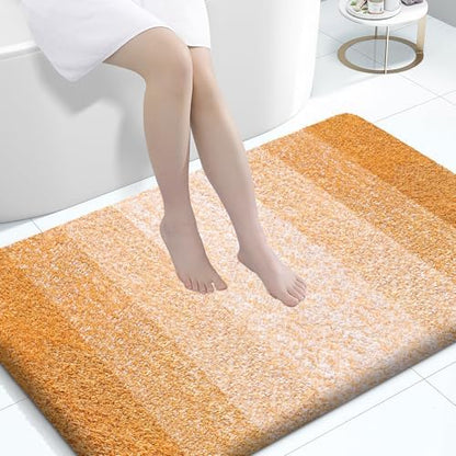 OLANLY Large Bathroom Rugs 44x32, Extra Soft Absorbent Microfiber Bath Rugs