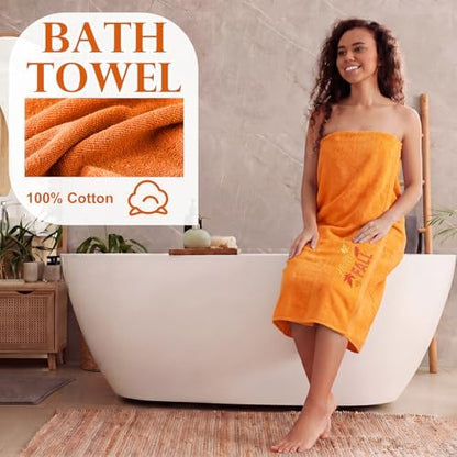 Hahafelt Decorative Bathroom Towel Set,Harvest Tones,Fall