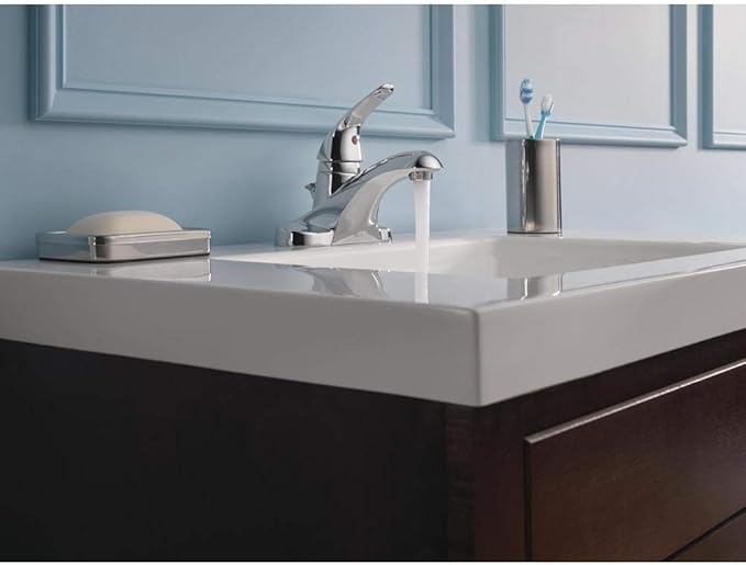 FAUCET B510LF-PPU-ECO Single Handle Center Set Lavatory Faucet, Chrome