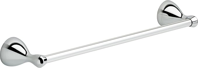 DELTA FAUCET FNDS18-PC Foundations Wall Mounted 18 in. Towel Bar in Polished Chrome