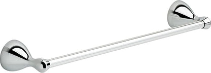 DELTA FAUCET FNDS18-PC Foundations Wall Mounted 18 in. Towel Bar in Polished Chrome