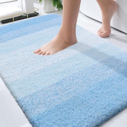 OLANLY Bathroom Rugs Mat 30x20, Extra Soft Absorbent Microfiber Bath Rugs