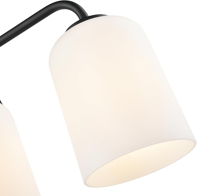 ML Lighting 214104-MB Laphia 28" Wide 4-Light Vanity - Matte Black