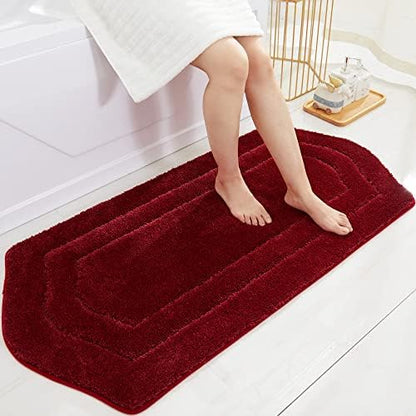 COSY HOMEER Non-Slip Bath Mat Extra Thick Absorbent Plush Washable