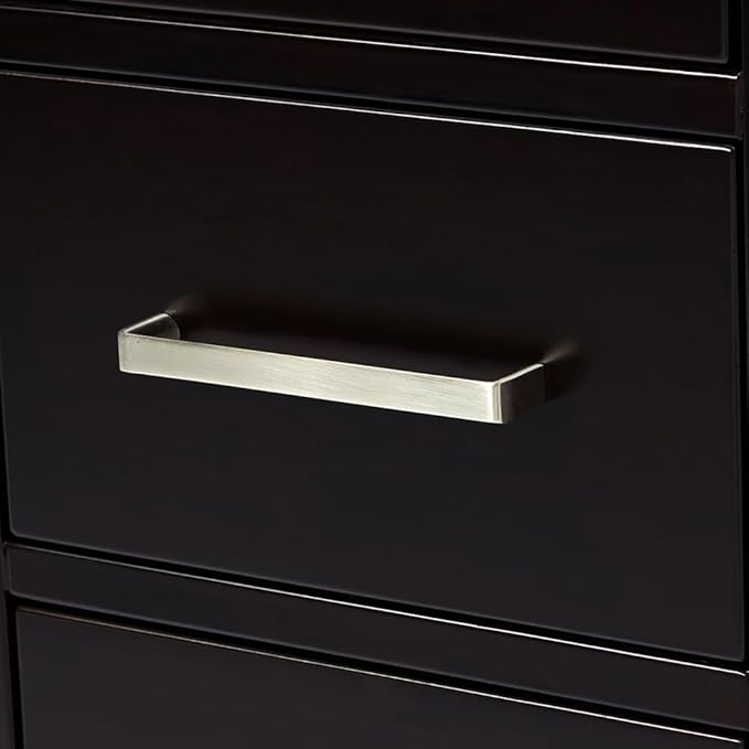 ARIEL Cambridge 60-inch Bathroom Vanity with Sink,Solid Wood, 2-inch Italian Carrara Marble Countertop, Double Rectangular Porcelain Sink, 4 Soft Closing Doors, 6 Dovetail Drawers, Espresso
