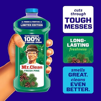 Mr. Clean All Purpose Cleaner, Cleaning Liquid, Fresh Pine, 41oz