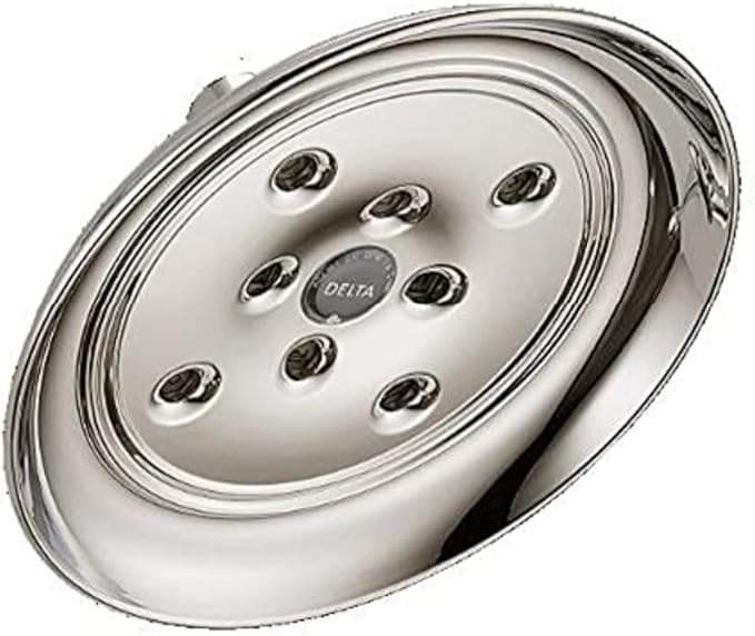 Delta Faucet RP70172PN Cassidy Shower Head, Polished Nickel, 0.5