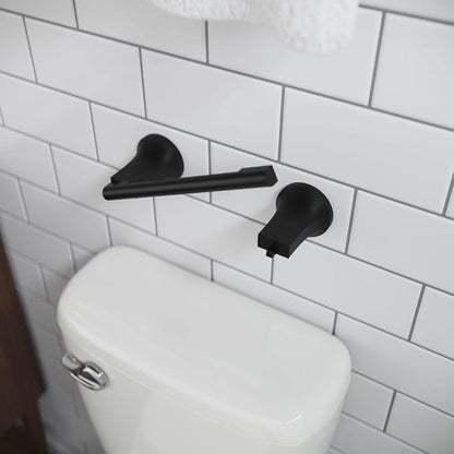 Pfister BPHPFM0B Pfirst Modern Toilet Paper Holder, Matte Black