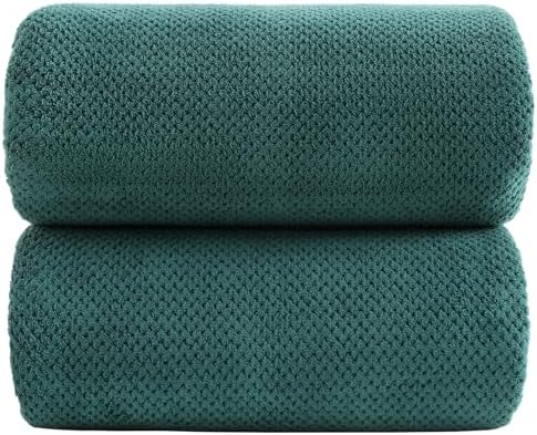 YTYC 39x78 Bath Sheets,Towels for Bathroom,Teal,2-Pieces