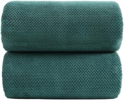 YTYC 39x78 Bath Sheets,Towels for Bathroom,Teal,2-Pieces