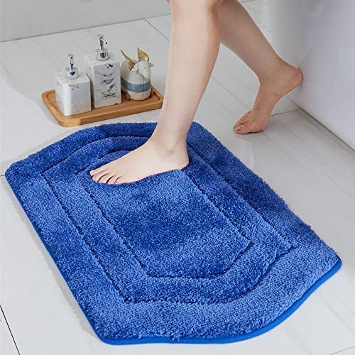 COSY HOMEER Non-Slip Bath Mat Extra Thick Absorbent Plush Washable