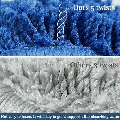 Get Naked Bath Mat Blue - Funny Bathroom Rugs Non Slip Cute Carpet for Bathroom Floor Decor Water Absorbent Bath Rugs for Sink Bathtub and Shower Navy and White Bathmat 20" x 32"