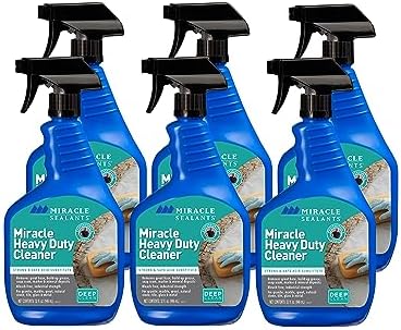 Miracle Sealants Heavy-Duty Non-Acidic Tile & Stone Cleaner, 32oz, 6-Pack
