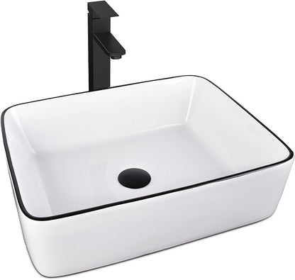 24 inch Natural Color Bathroom Vanity, Rustic Fixture Standing Pedestal Cabinet with White Ceramic Vessel Sink