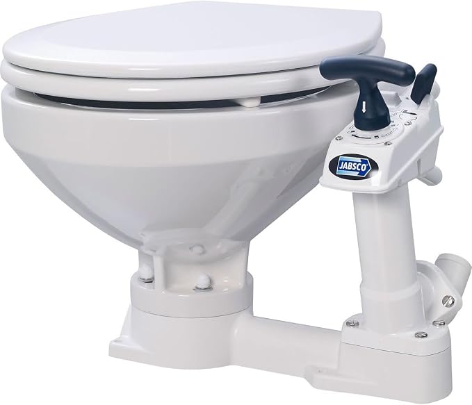 Jabsco Twist n' Lock, Manual Marine Toilet Boating Head