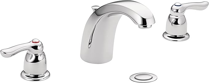 Moen 8922 Commercial M-Bition Widespread Lavatory Faucet with Drain 1.5 gpm, Chrome