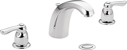 Moen 8922 Commercial M-Bition Widespread Lavatory Faucet with Drain 1.5 gpm, Chrome