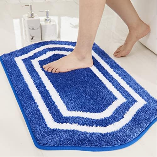 COSY HOMEER Non-Slip Bath Mat Extra Thick Absorbent Plush Washable