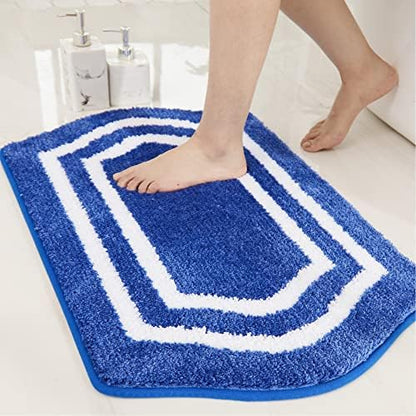 COSY HOMEER Non-Slip Bath Mat Extra Thick Absorbent Plush Washable