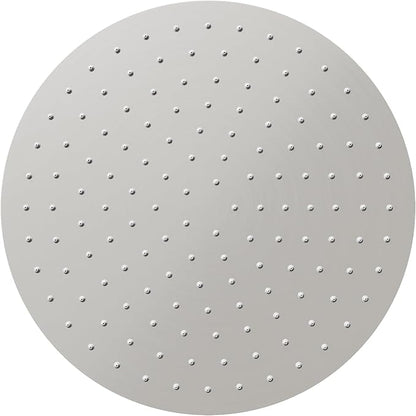 VBFF-Shower Head,rain shower head, 12 inch- Round Shower Head, 1.8 GPM Flow Rate, rainfall showerhead,VBFF13 (Brushed Nickel)