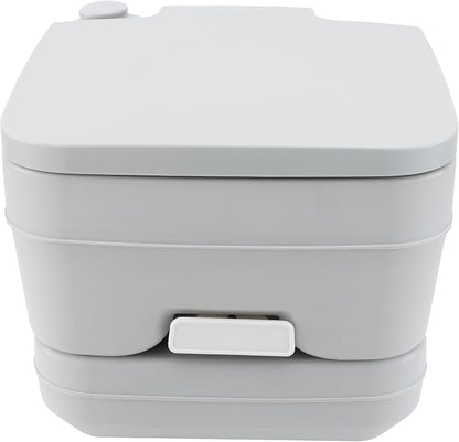 Hengs Portable 2.5 Gallon Gray Toilet